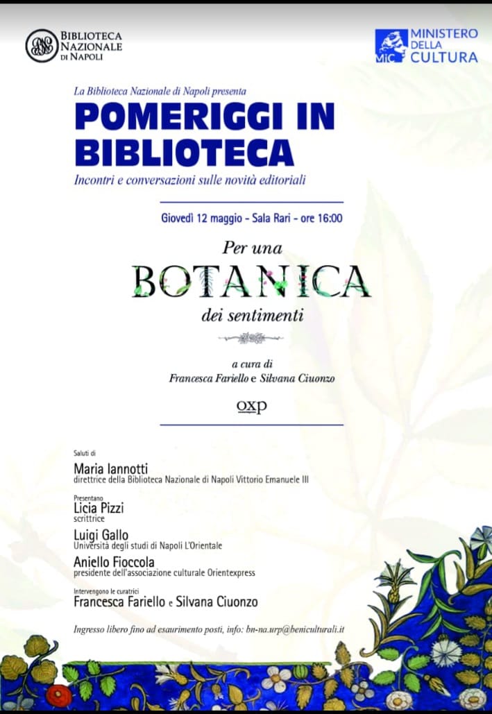 Per una botanica dei sentimenti