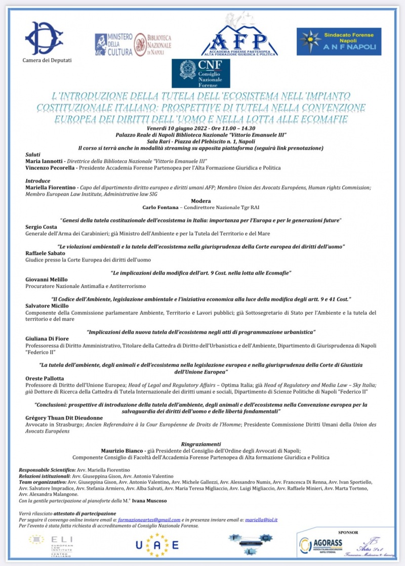 Programma convegno