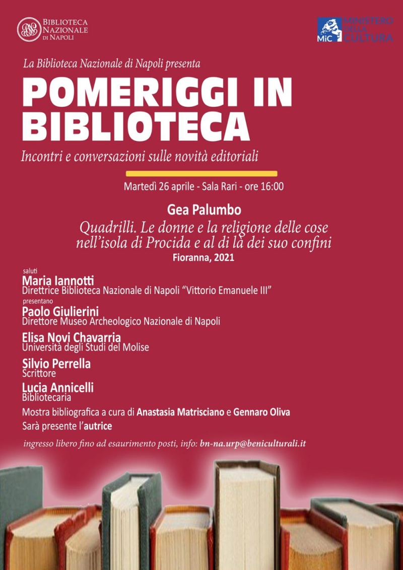 Pomeriggi in Biblioteca. Gea Palumbo