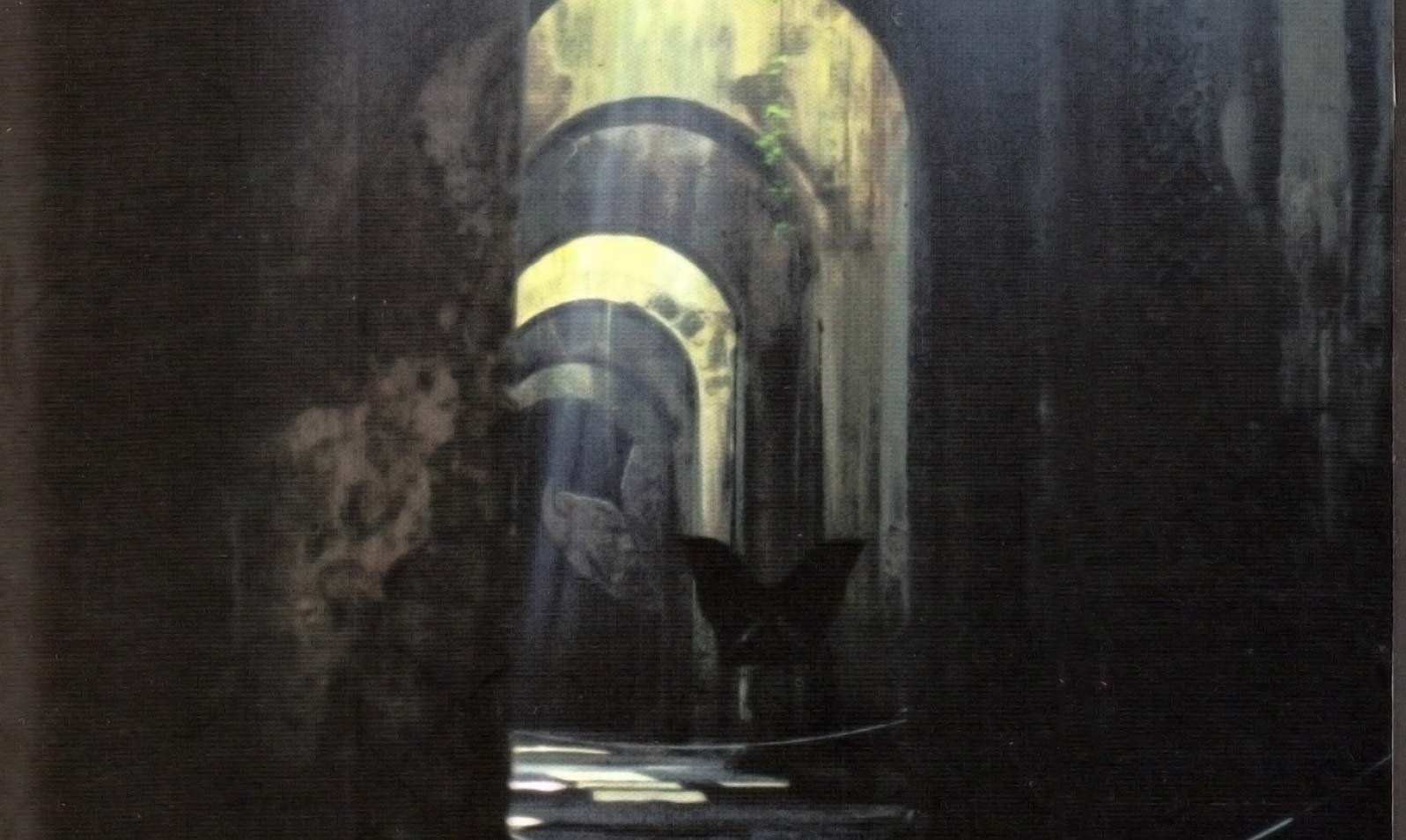 misterioso portale buio